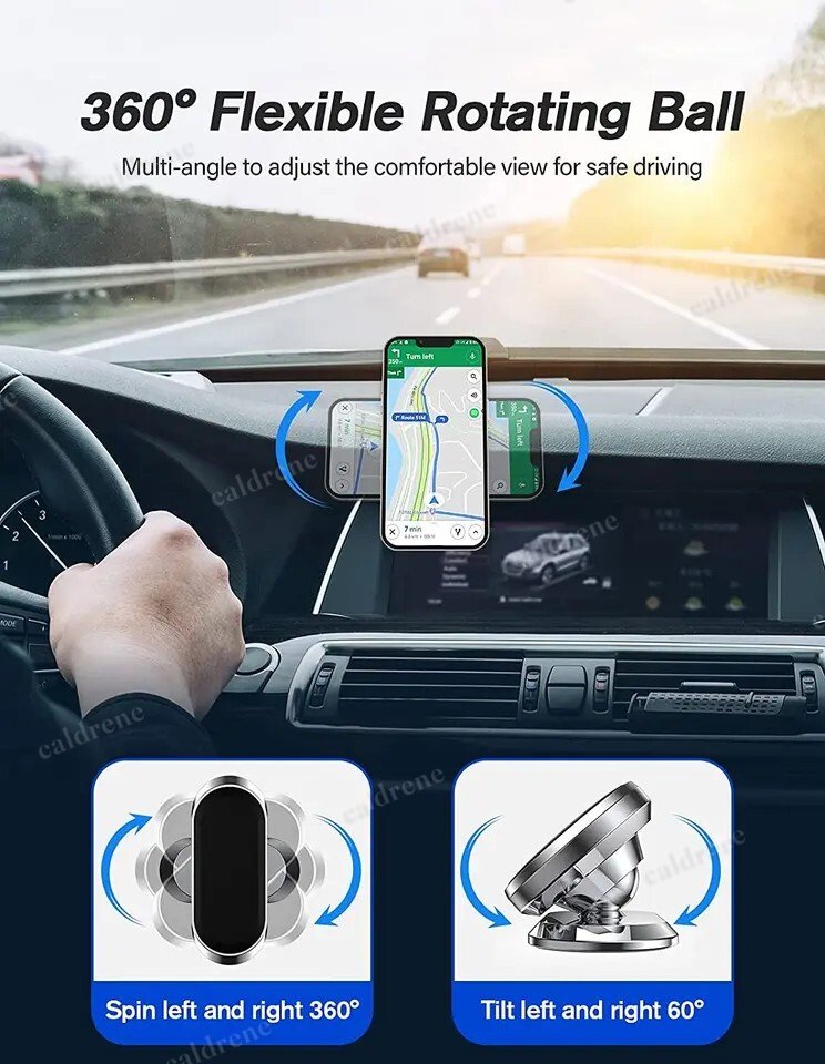Magnetic Dashboard Car Phone Mount – view 6