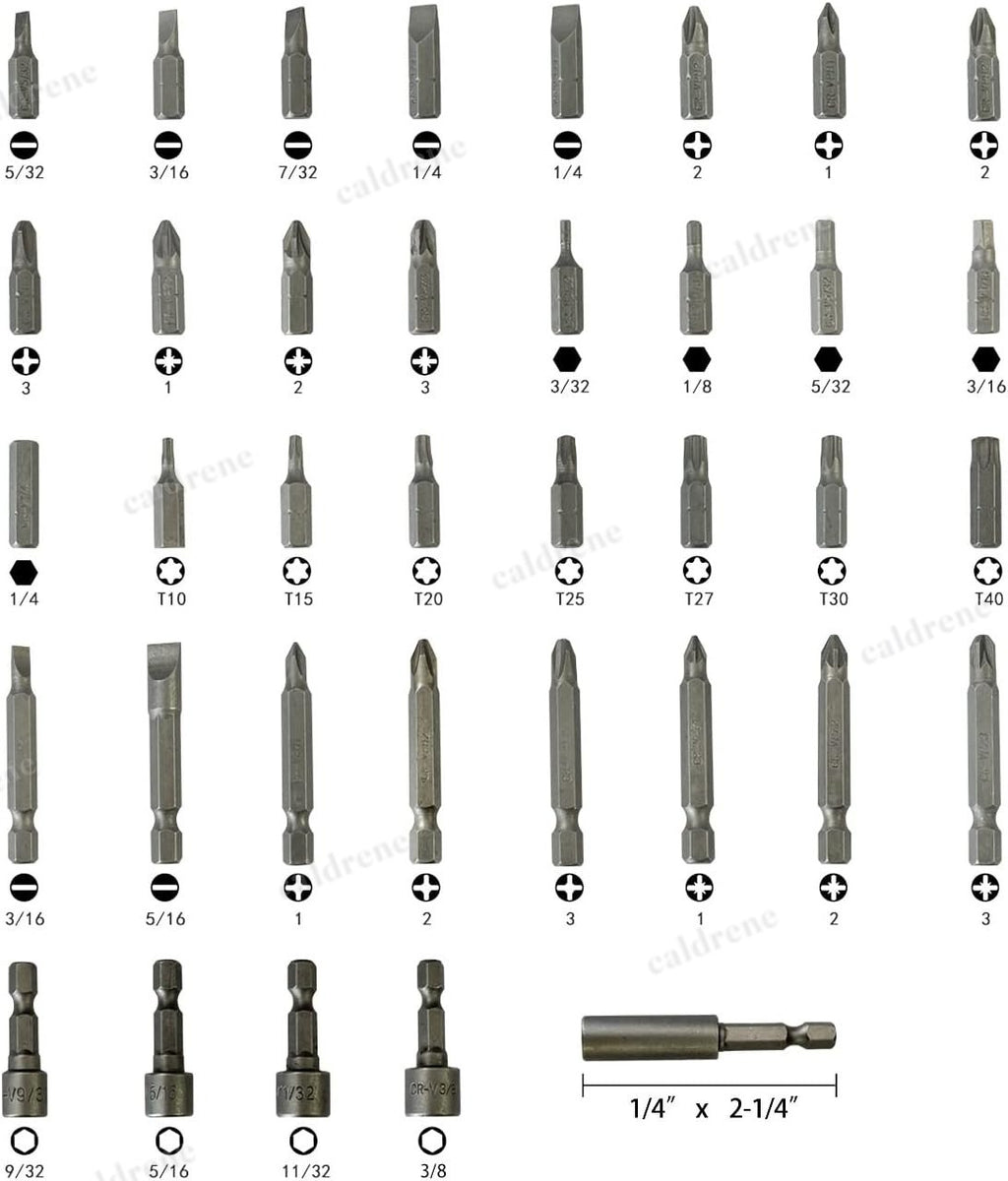 Magnetic Impact Screwdriver Bit Set, 37 Pieces – view 2