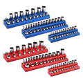 Magnetic Socket Organizer Rails, 6 Piece 143 Slots – Caldrene