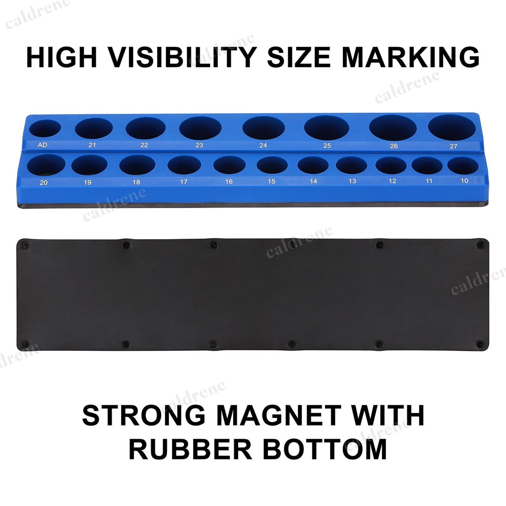 Magnetic Socket Organizer Rails, 6 Piece 143 Slots – view 3