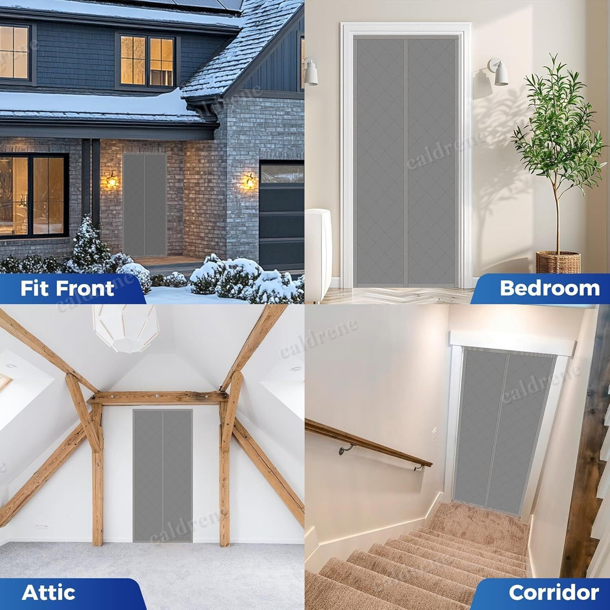 Magnetic Thermal Insulated Waterproof Door Curtain – view 10
