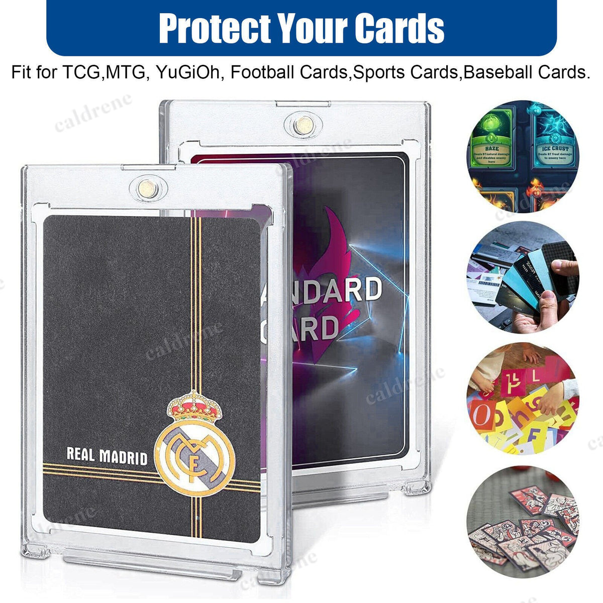 Magnetic Trading Card Holders 35pt, 25 Pack – view 6