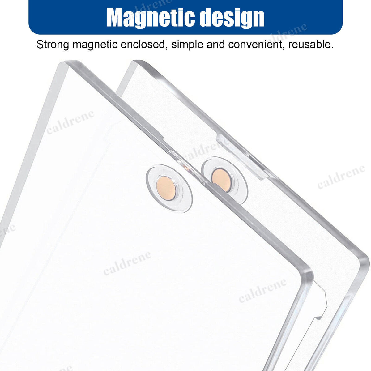 Magnetic Trading Card Holders 35pt, 25 Pack – view 8