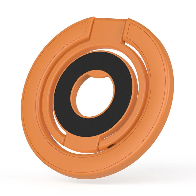 MagSafe Magnetic Phone Ring Holder Grip Stand - 360° Foldable – Orange