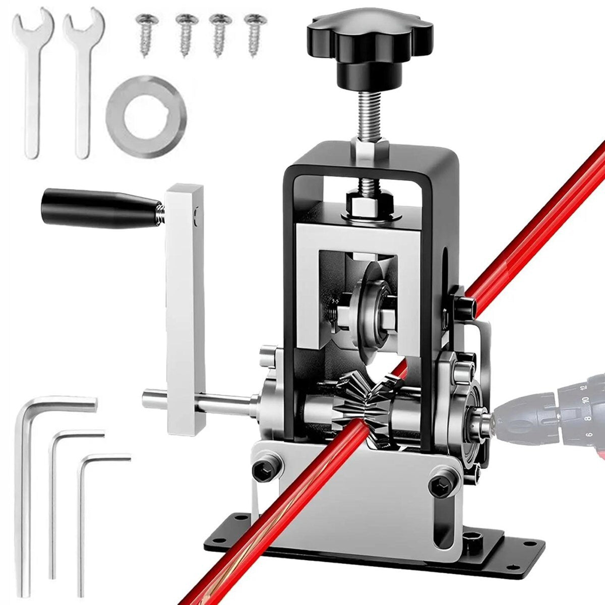 Manual Hand Crank Wire Stripping Machine 1mm to 21mm