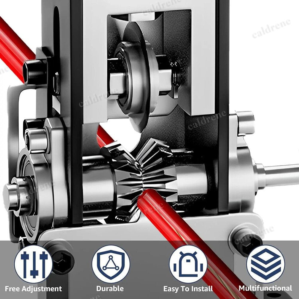 Manual Hand Crank Wire Stripping Machine 1mm to 21mm – view 2