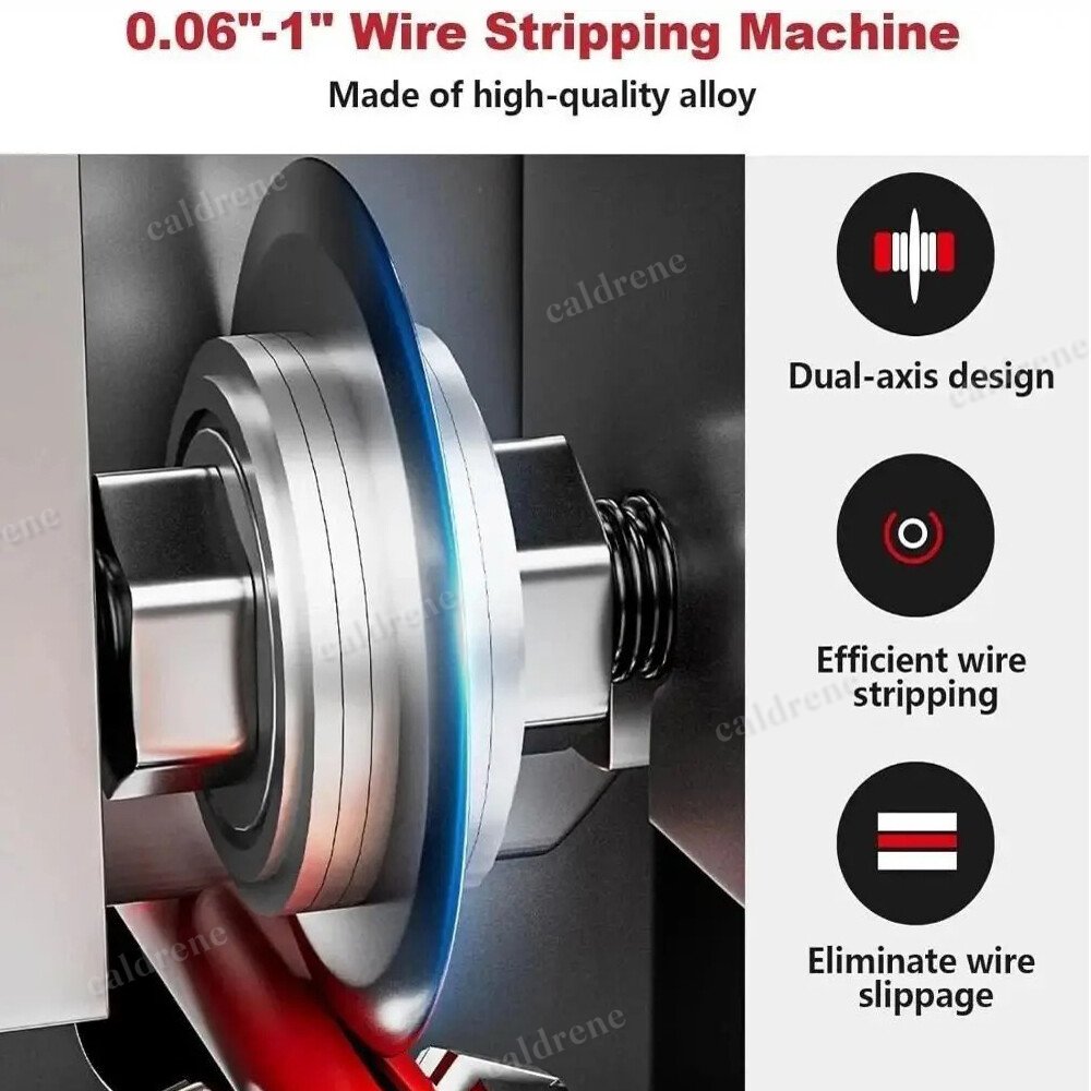Manual Hand Crank Wire Stripping Machine 1mm to 21mm – view 3