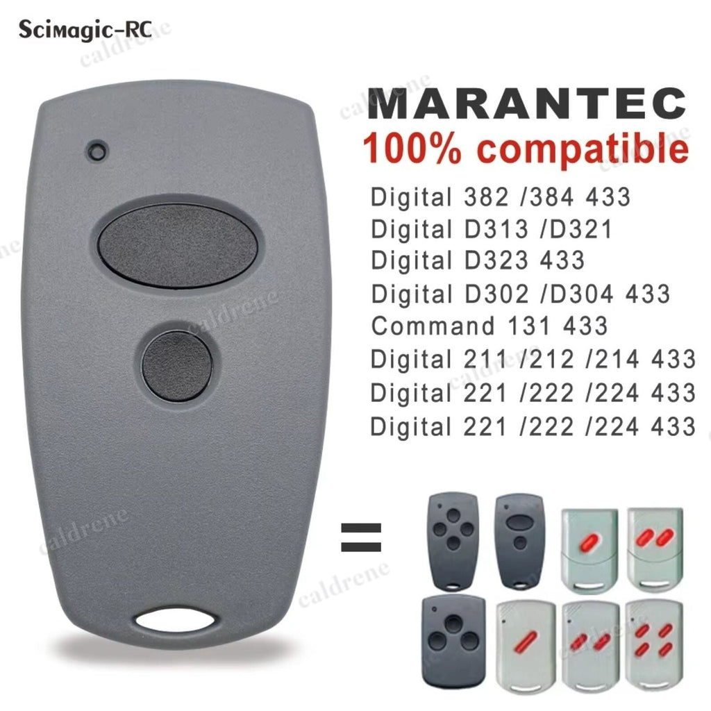 Marantec Digital 302 304 313 Comfort 220 250 270 replacement Remote 433Mhz – view 2