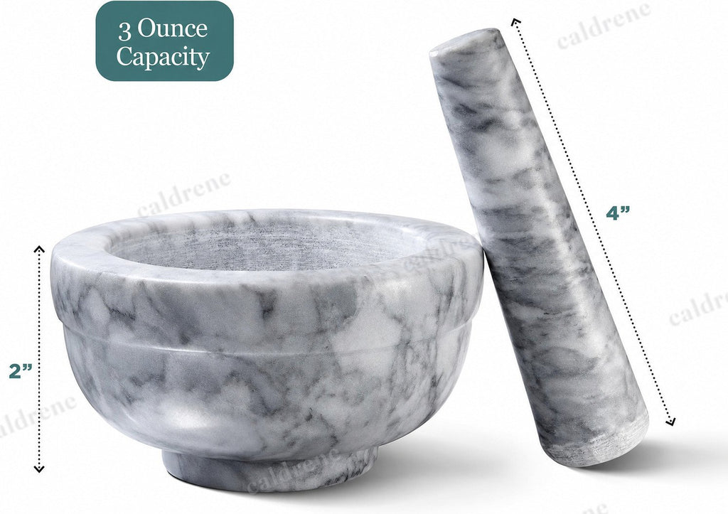 Marble Mortar and Pestle Set – view 2