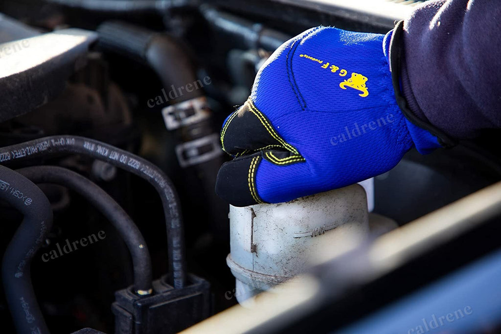 Mechanics Work Gloves, High Grip, 3 Pairs – view 7