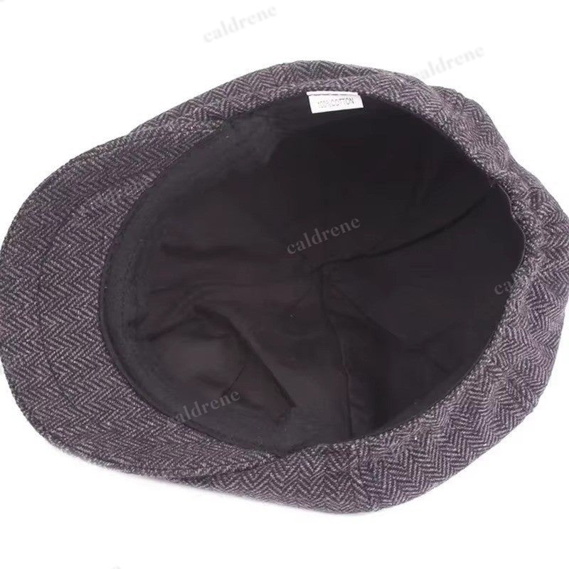 Men's 8-Panel Newsboy Flat Cap for Timeless Style – view 6