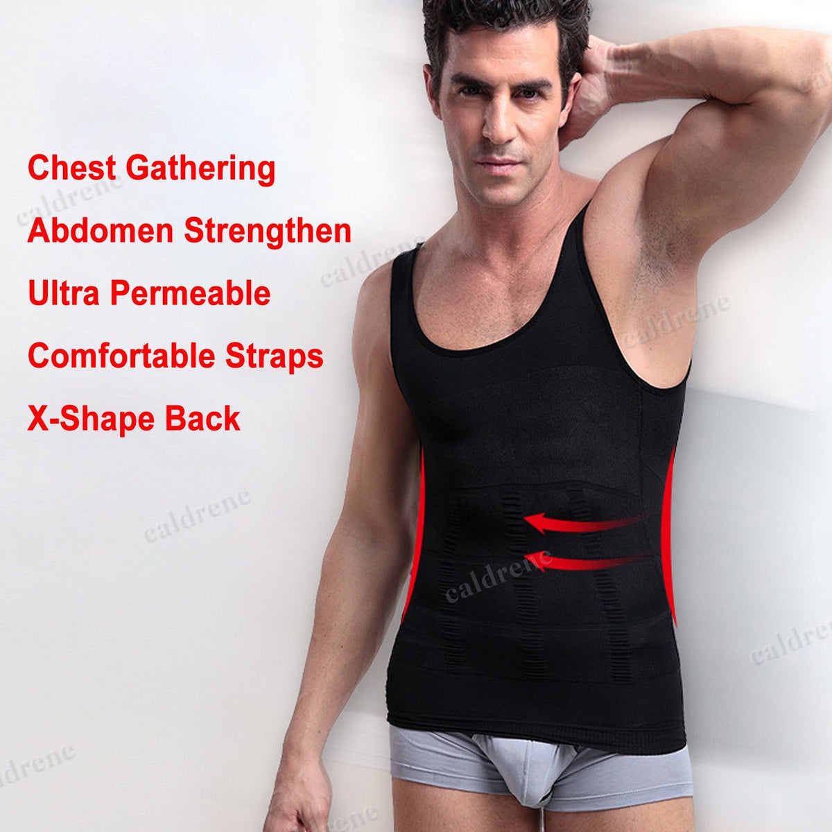 Men's Compression Body Shaper Vest for a Sleek Silhouette – view 2