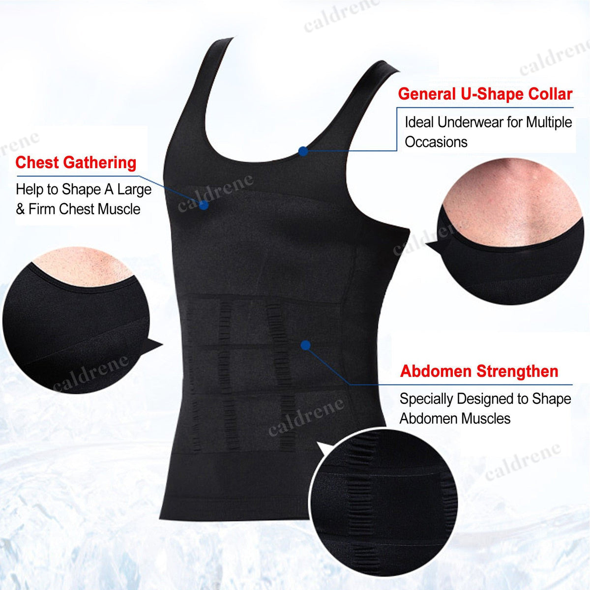 Men's Compression Body Shaper Vest for a Sleek Silhouette – view 3