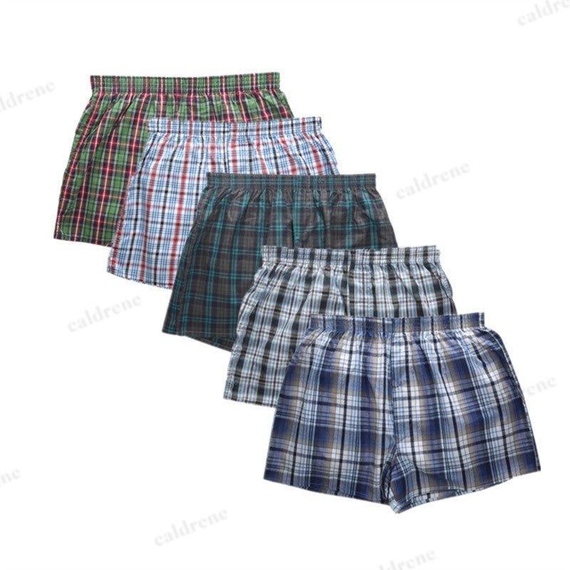 Men's Cotton Plaid Boxers for Comfort and Style – view 5