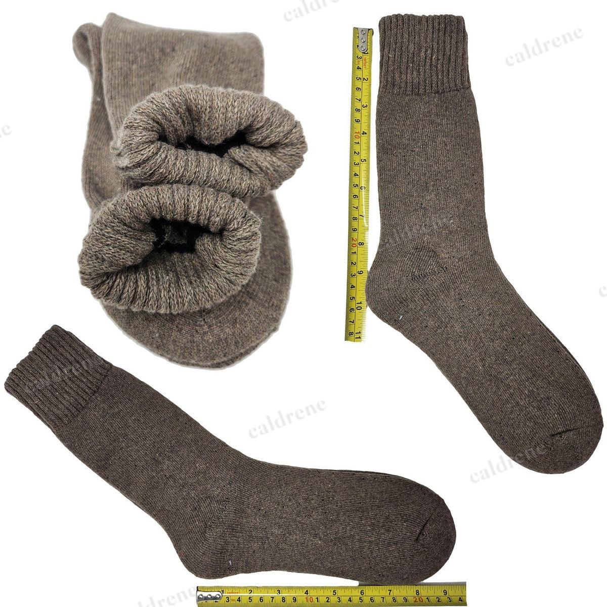 Men's Merino Lamb Wool Thermal Winter Boot Socks – view 5