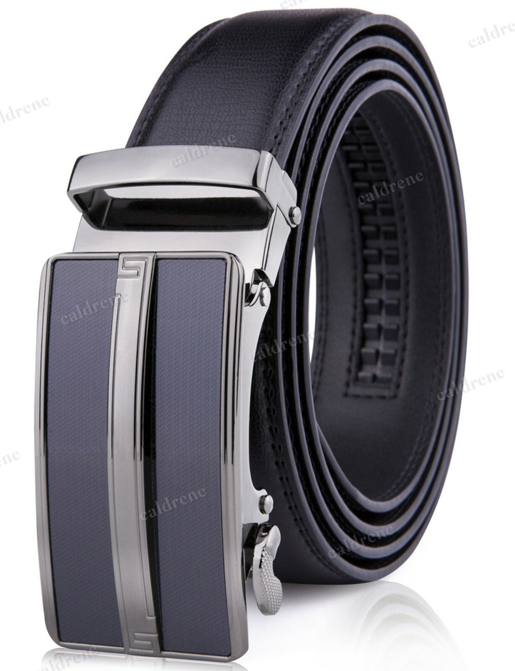 Men's Microfiber Leather Ratchet Belt with Automatic Buckle – view 7