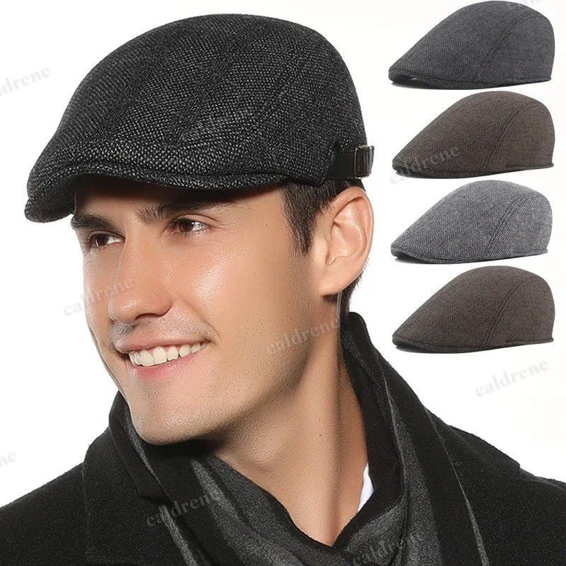 Men's Newsboy Gatsby Cap for Golf and Casual Wear – view 3