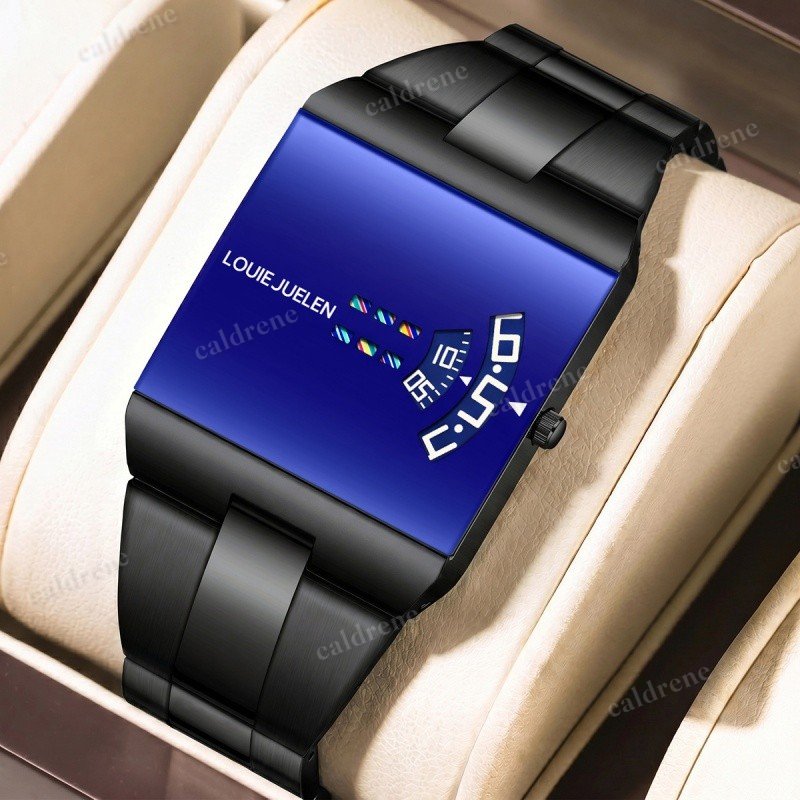 Men's Square Fashion Wristwatch Gift – view 3