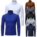 Men's Thermal Turtleneck Long Sleeve Pullover for Winter