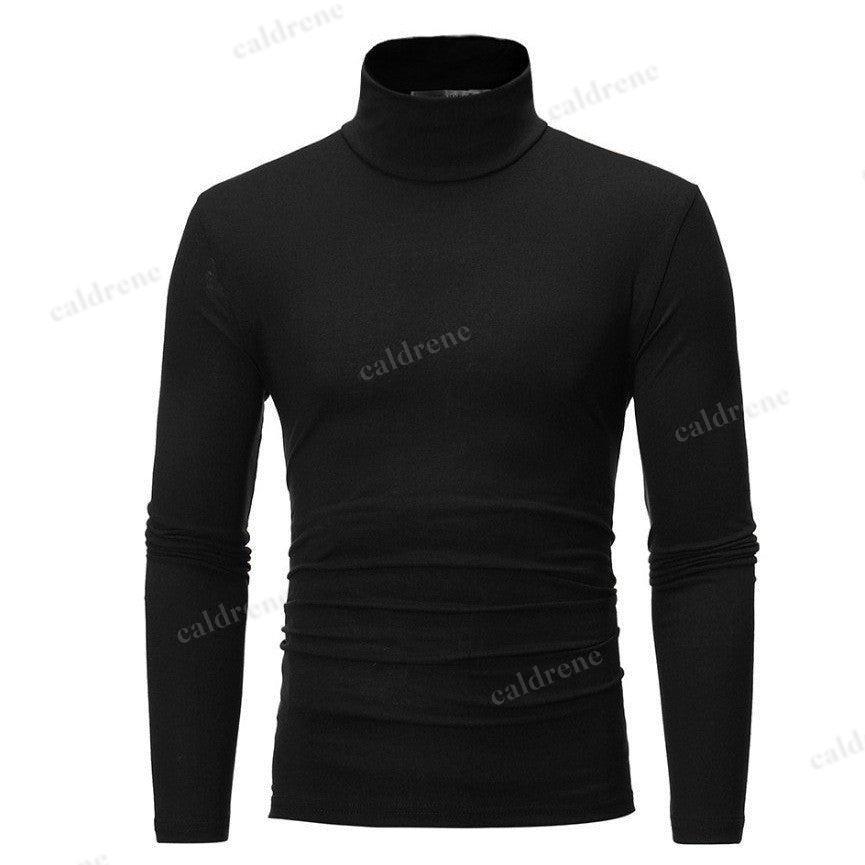 Men's Thermal Turtleneck Long Sleeve Pullover for Winter – view 4
