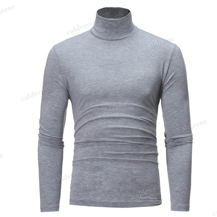 Men's Thermal Turtleneck Long Sleeve Pullover for Winter – view 7