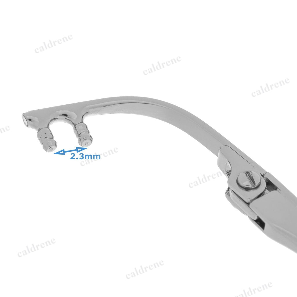 Metal Rimless Eyeglass Temple Arms with End Tips – view 3