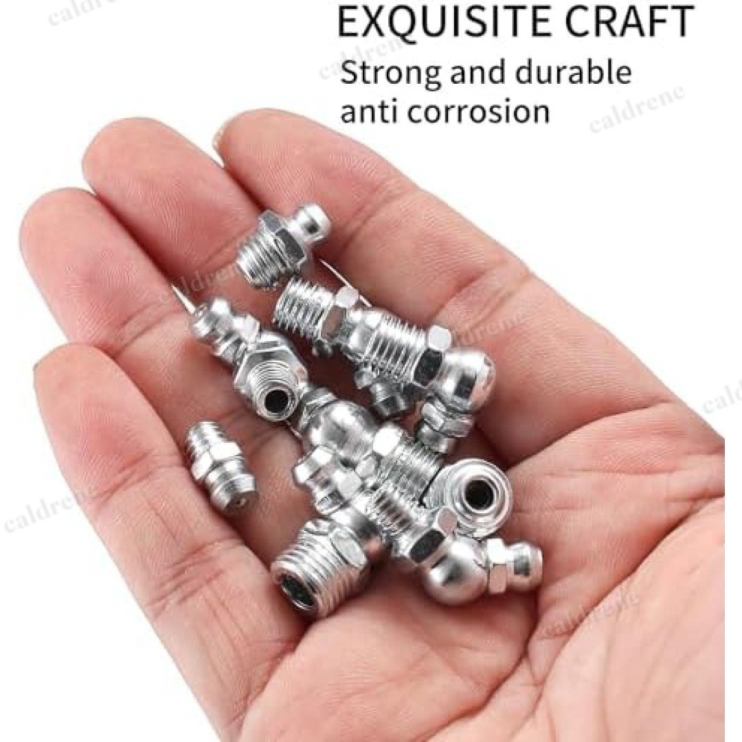 Metric and SAE Hydraulic Grease Zerk Fittings Assortment, 220 Pack – view 5