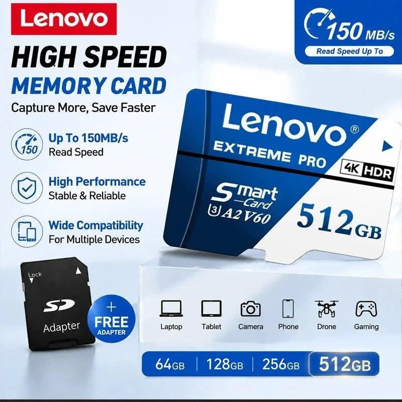 Micro SD Memory Card Class 10 High Speed Storage Options