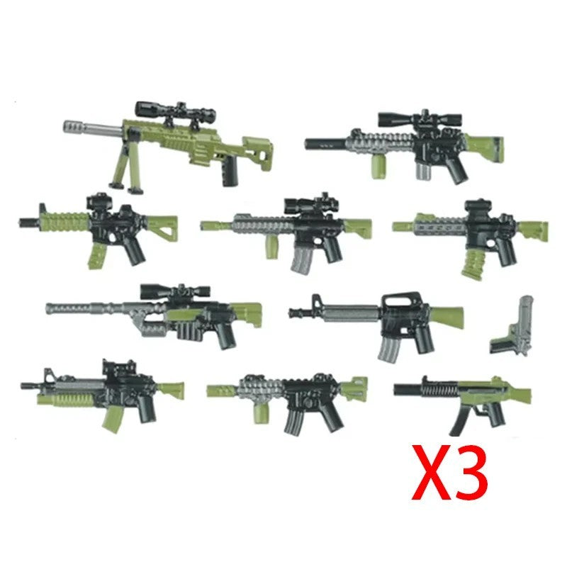 Military Special Operations Army Building Blocks Figures Vehicle Set Kit