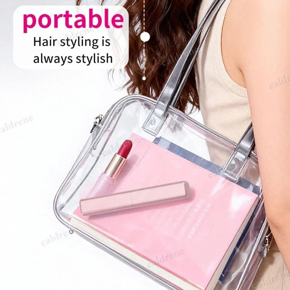 Mini Bangs Straightener Brush for Frizz-Free Hair Styling – view 6