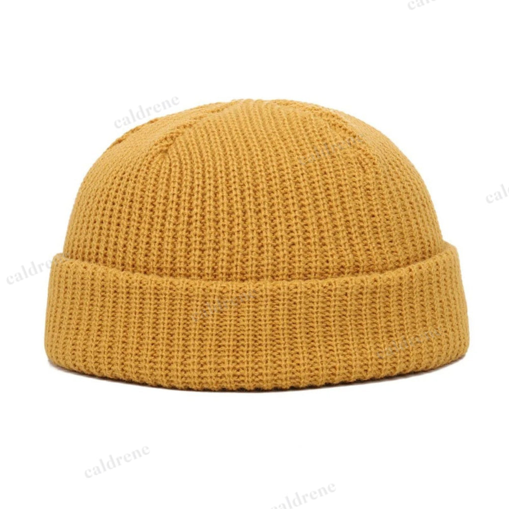 Mini Fisherman Beanie for Men and Women - Soft Knitted Docker Cap – view 6