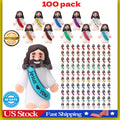 Mini Jesus Figures Toys, 100 Pack