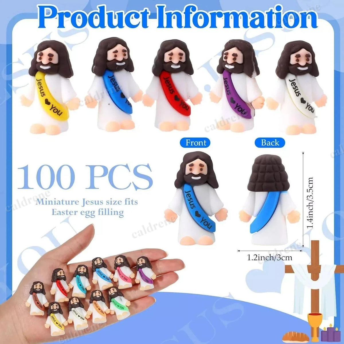 Mini Jesus Figures Toys, 100 Pack – view 7