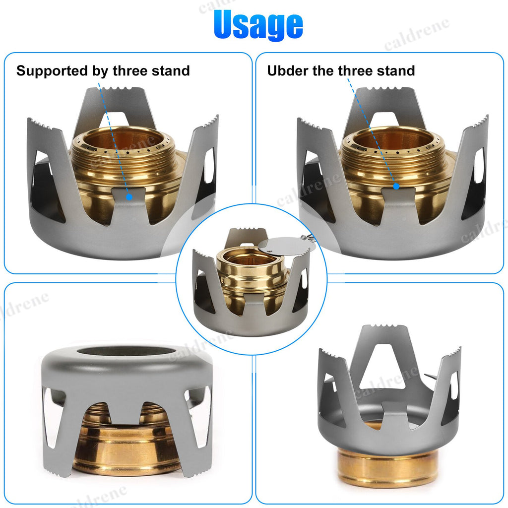 Mini Portable Alcohol Stove Burner for Backpacking – view 5