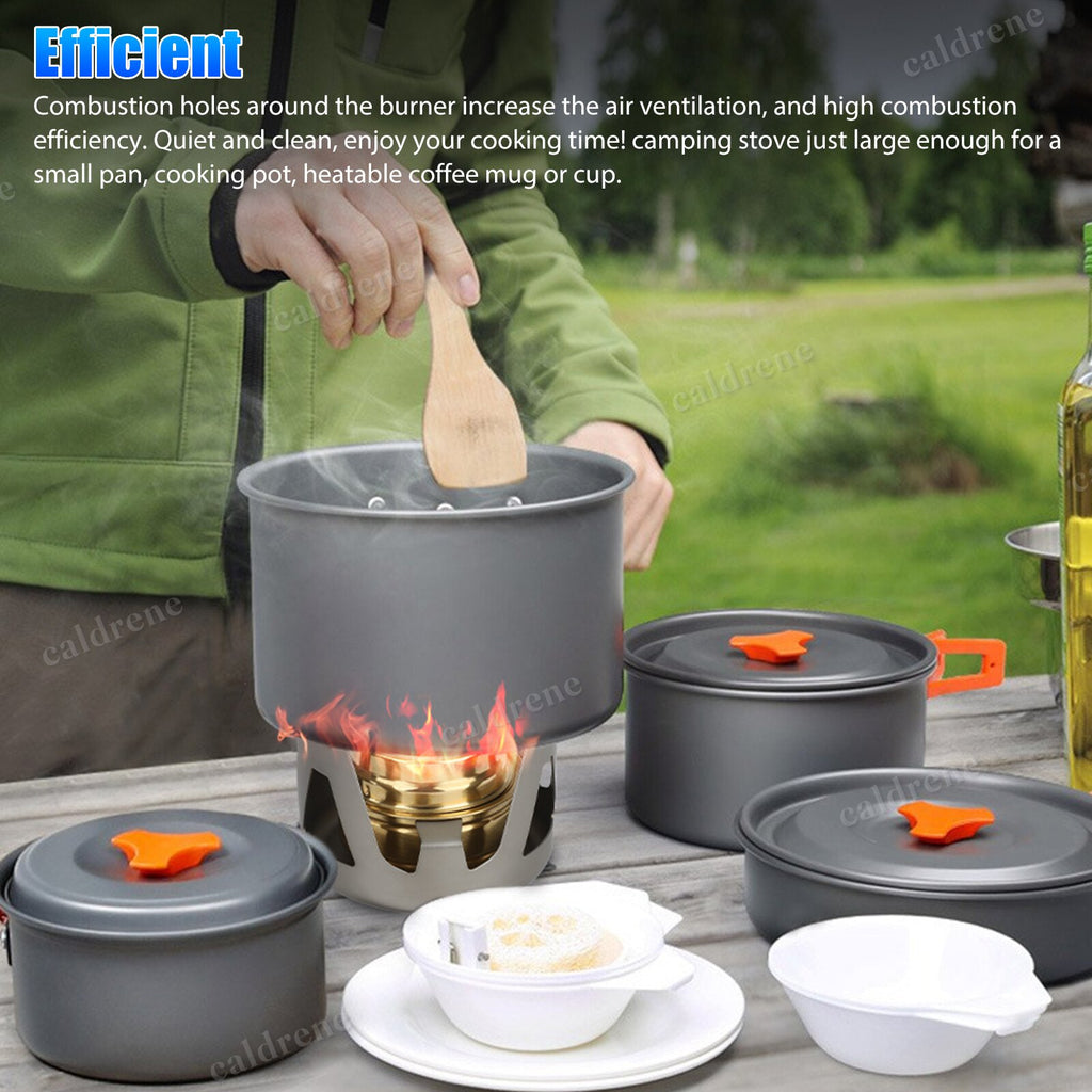 Mini Portable Alcohol Stove Burner for Backpacking – view 9