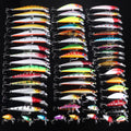 Minnow Fishing Lure Kit, 56 Pieces
