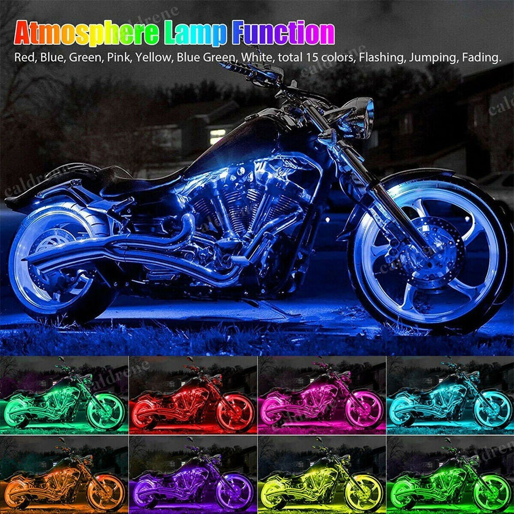 Motorcycle RGB LED Underglow Kit with App Control – view 6