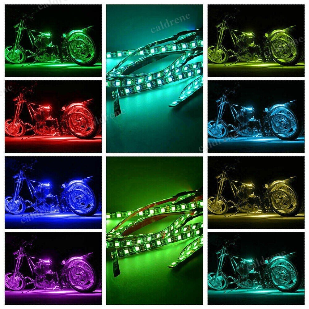 Motorcycle RGB LED Underglow Kit with App Control – view 7