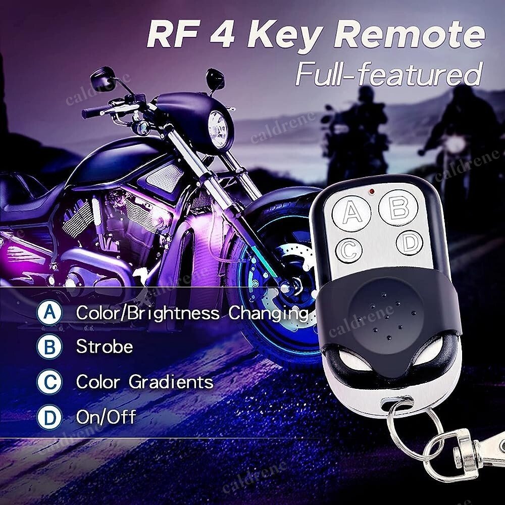 Motorcycle RGB LED Underglow Kit with App Control – view 8