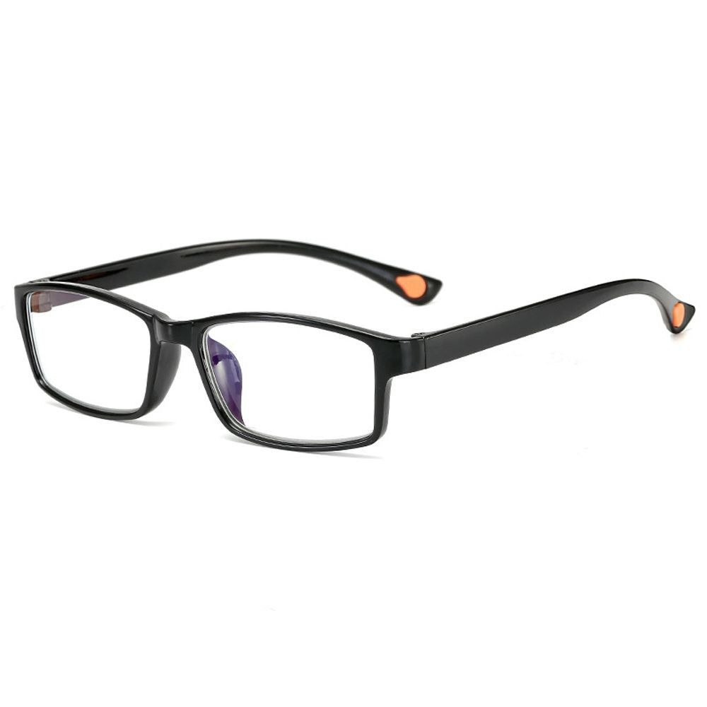 Nearsighted Glasses for Clear Vision and Comfort – black&orange-50