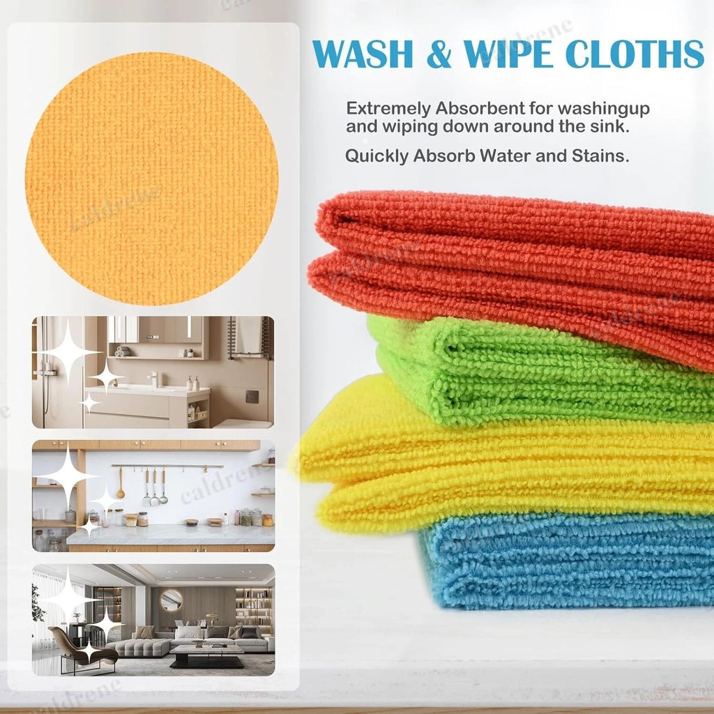 No-Scratch Microfiber Car Detailing Cleaning Cloths, 50 Pack – view 3