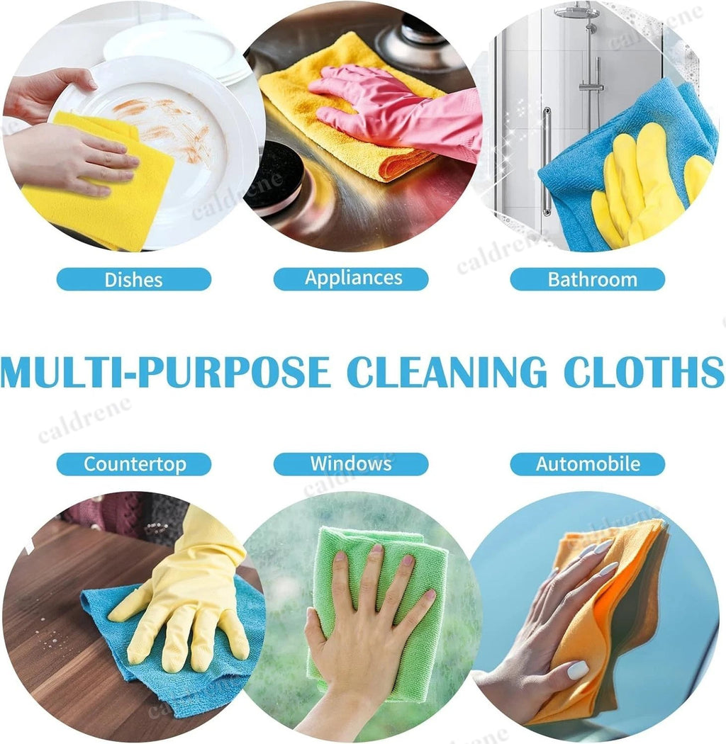No-Scratch Microfiber Car Detailing Cleaning Cloths, 50 Pack – view 5