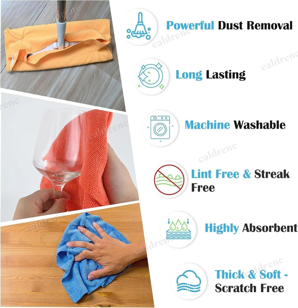 No-Scratch Microfiber Car Detailing Cleaning Cloths, 50 Pack – view 6