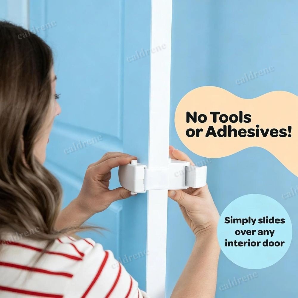 No Tools Required Child Proof Door Lock for Safety – view 6