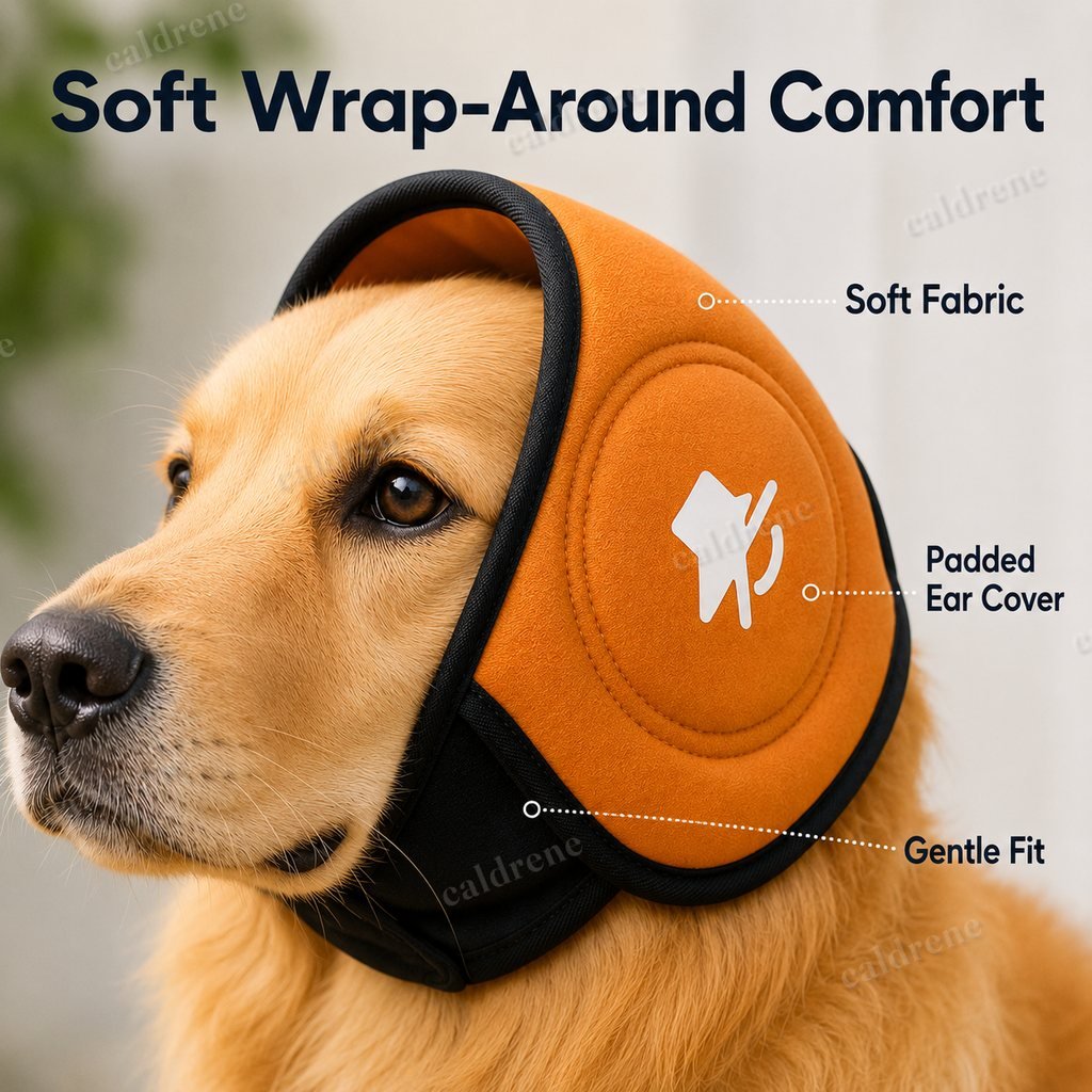 Noise-Reducing Padded Dog Ear Muffs – view 4