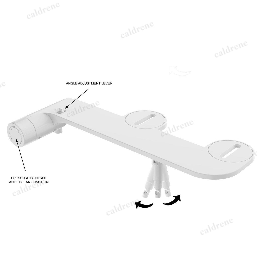 Non-Electric Fresh Water Bidet Toilet Attachment Adjustable Angle – view 2
