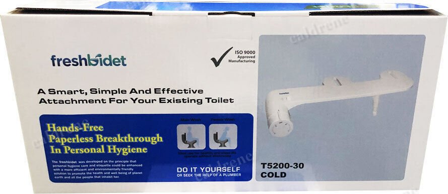 Non-Electric Fresh Water Bidet Toilet Attachment Adjustable Angle – view 5