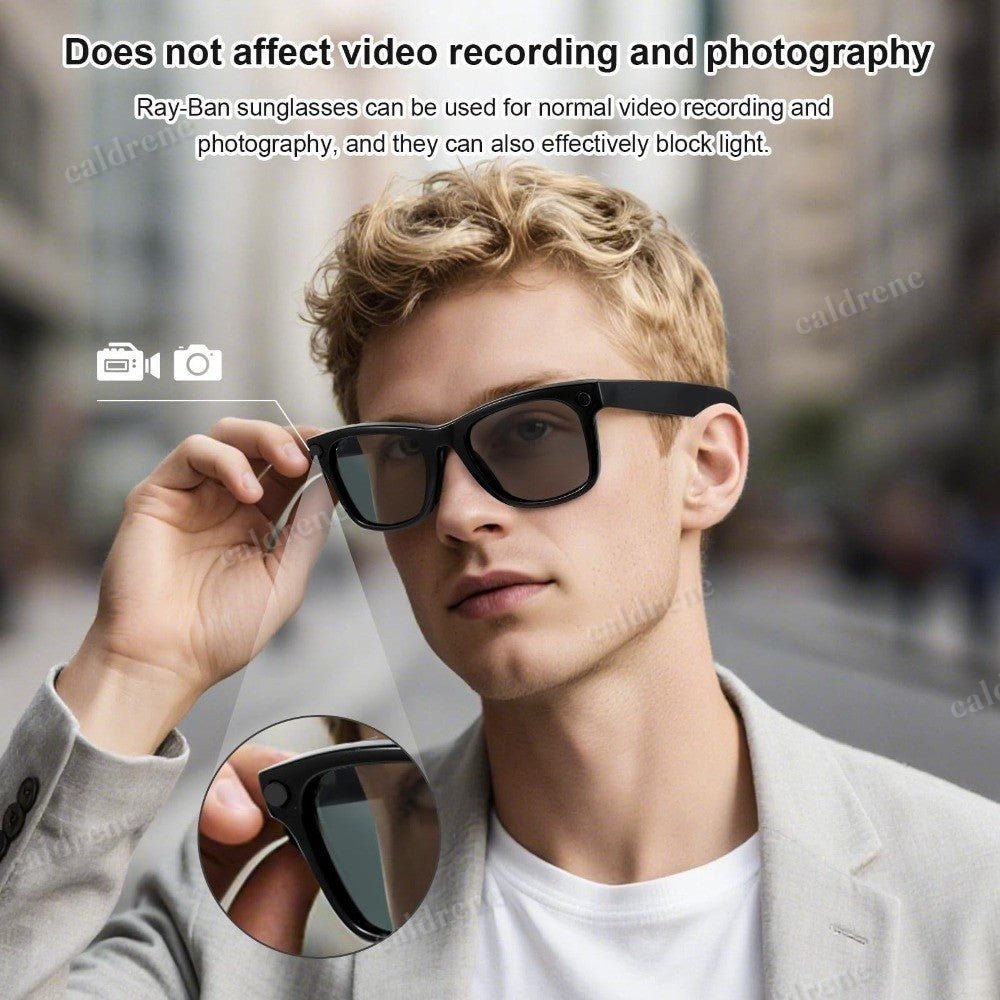 Non-Slip LED Light Blocking Stickers for Ray Ban Meta Wayfarer/Skyler/Headline – view 3