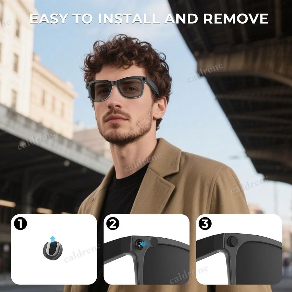 Non-Slip LED Light Blocking Stickers for Ray Ban Meta Wayfarer/Skyler/Headline – view 4