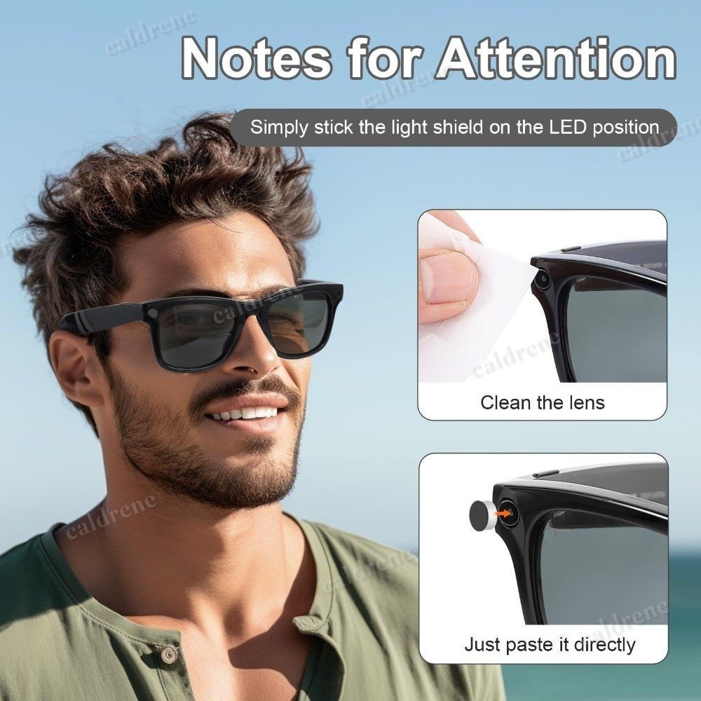 Non-Slip LED Light Blocking Stickers for Ray Ban Meta Wayfarer/Skyler/Headline – view 6